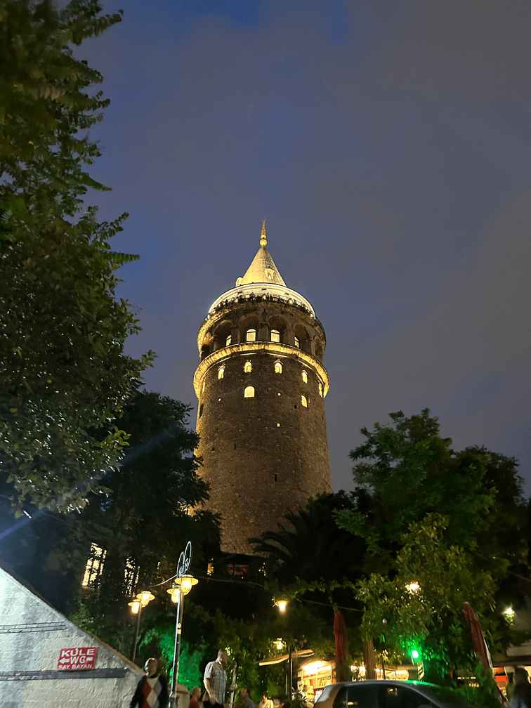 obiective turistice din Istanbul turnul Galata