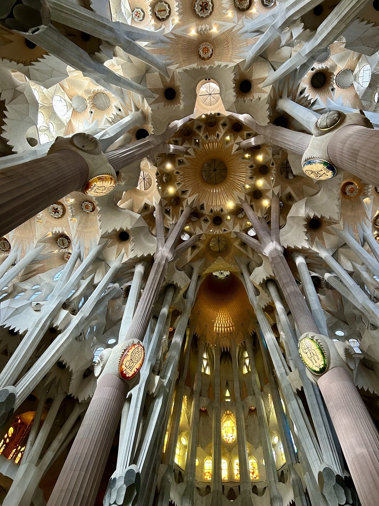 Obiective turistice in Barcelona sagrada familia