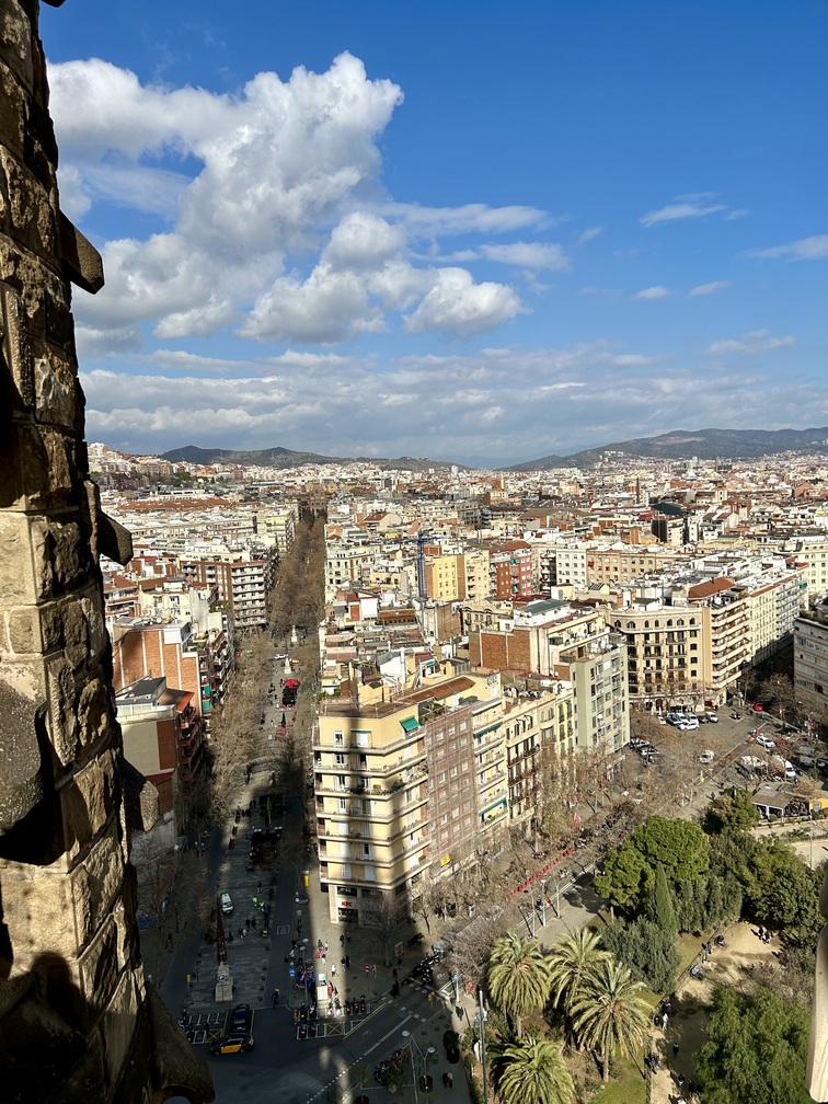 Obiective turistice in Barcelona sagrada familia