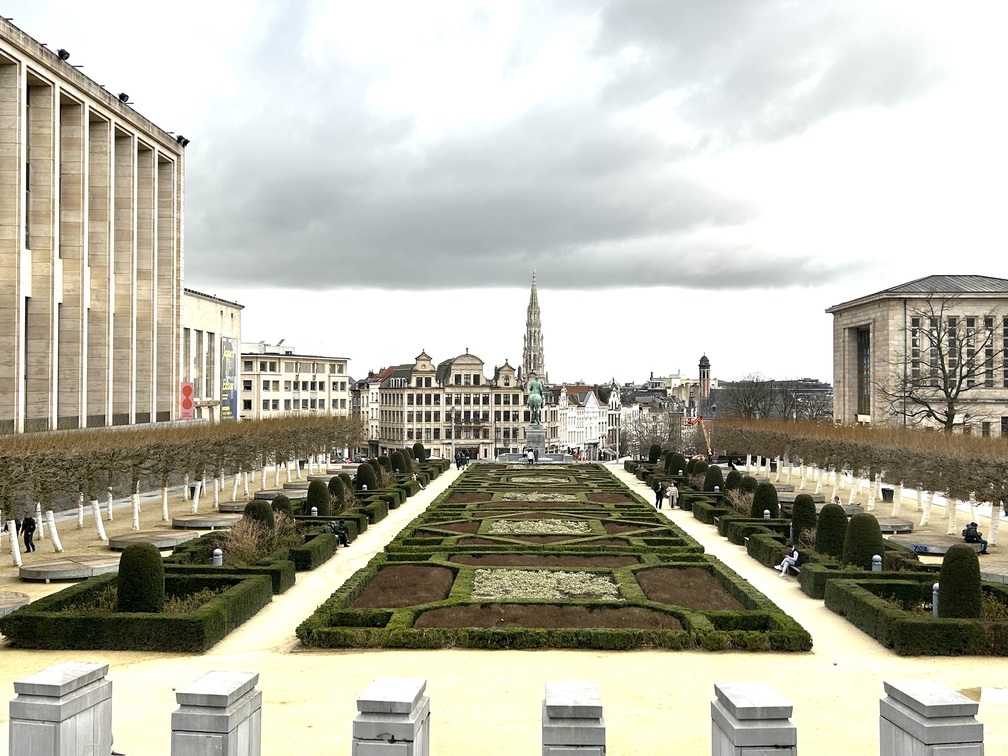 obiective turistice in Bruxelles mont des arts