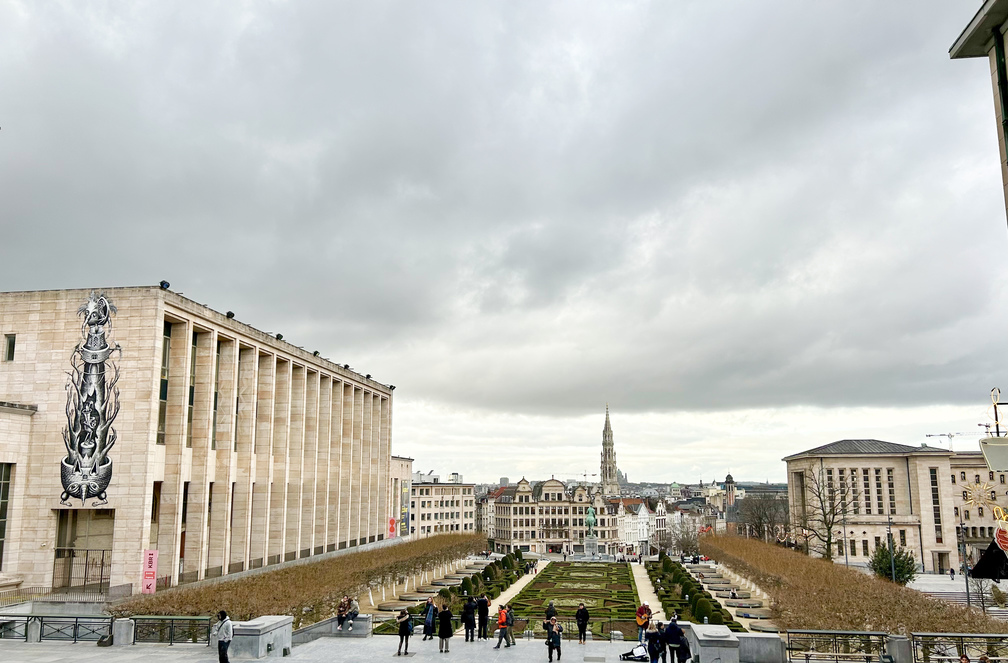 obiective turistice in Bruxelles mont des arts